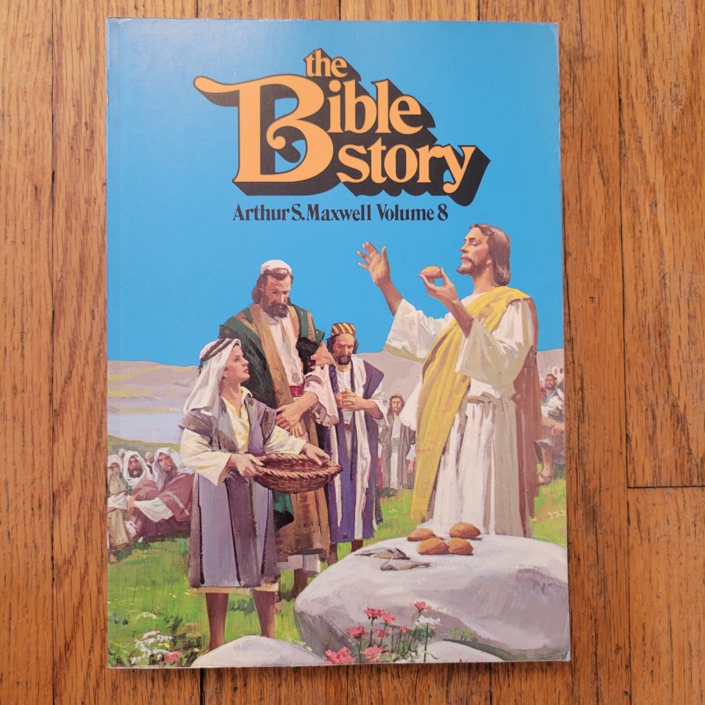 The Bible Story Blue Arthur S Maxwell Volume 8 1975 Softcover Book Gift Decor